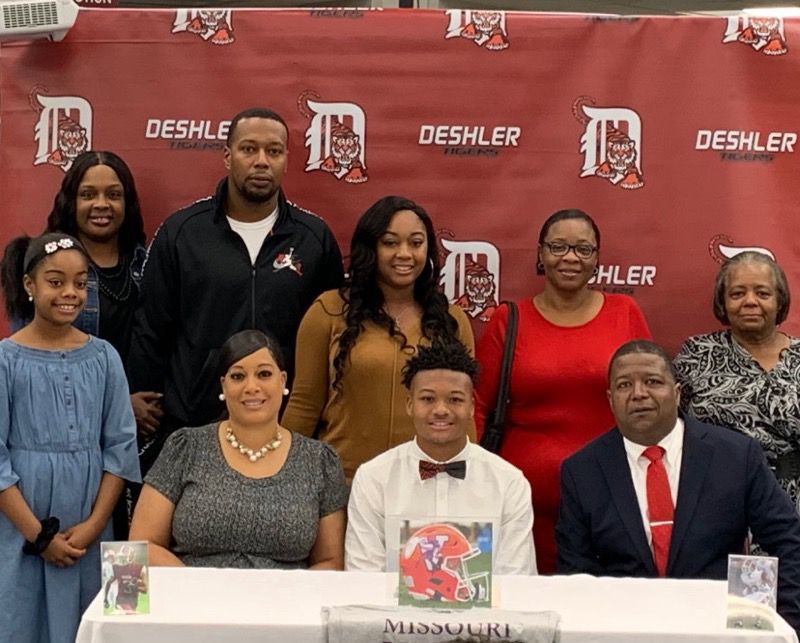 Bryan Hogan Deshler football